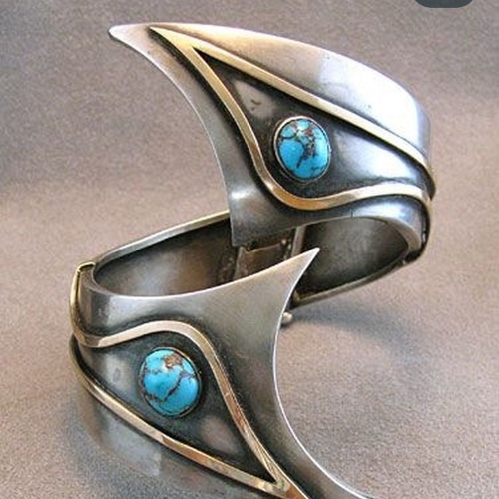 Sterling silver turquoise ring
